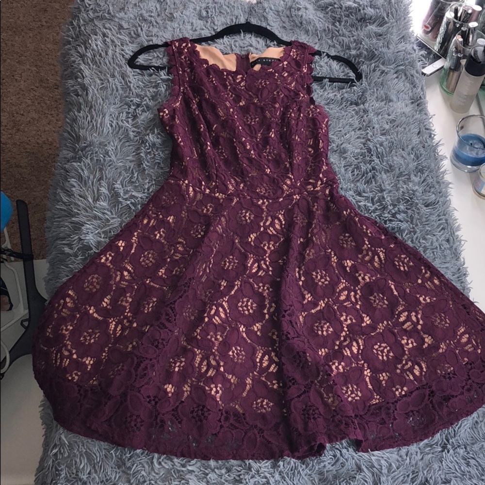 Purple dress